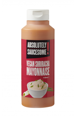 Absolutely Saucesome Vegan Sriracha Mayonnaise - 1 litre