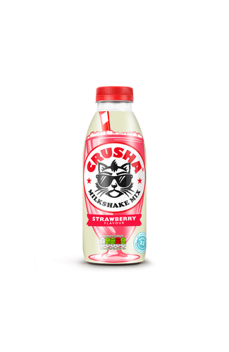 Crusha Strawberry 1 Litre Pack Shot