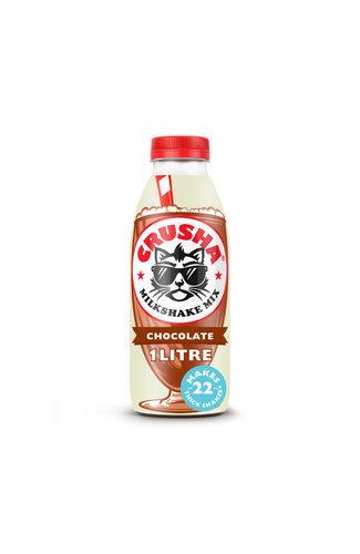 Crusha Chocolate 1 Litre Pack Shot