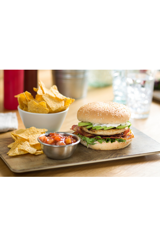 A5 Seeded Burger bun